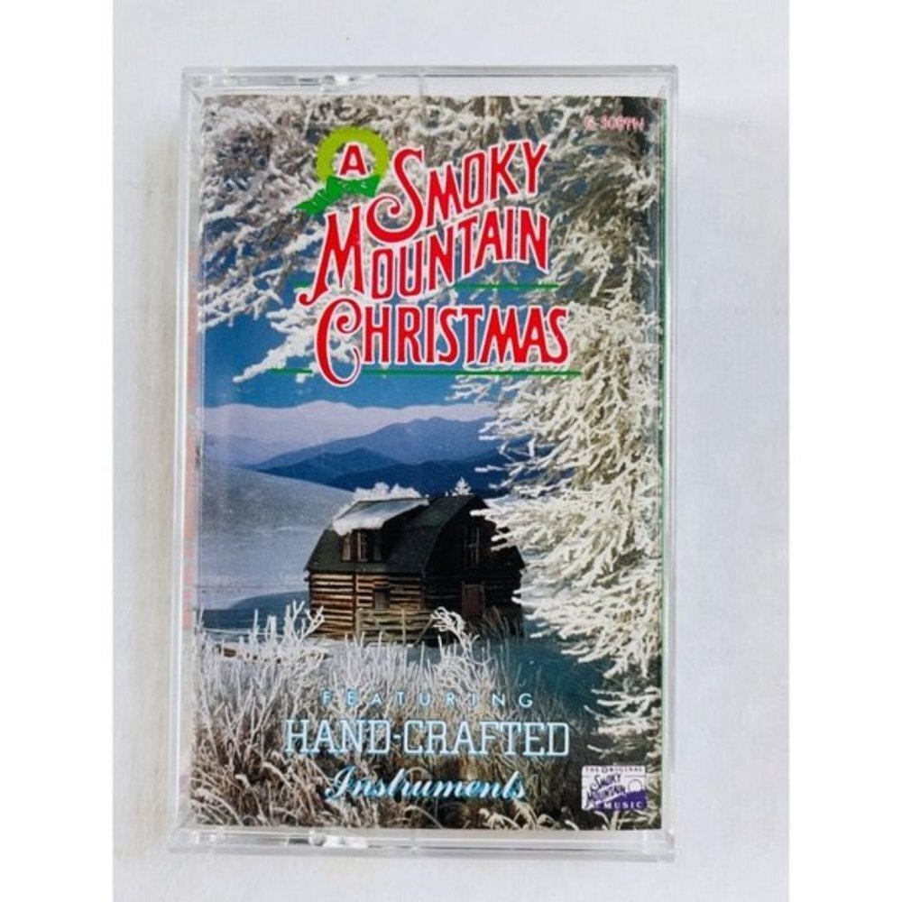 A Smoky Mountain Christmas Songs Cassette Tape Music Handcrafted Instruments‎